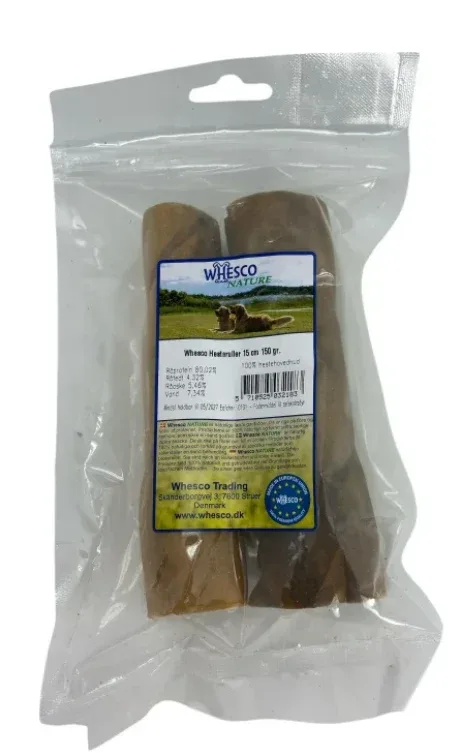 Hesteruller af Hestehovedhud – 15 cm. (150 gram i posen)