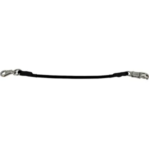 HG Trailerstrop elastisk sort, 65 cm