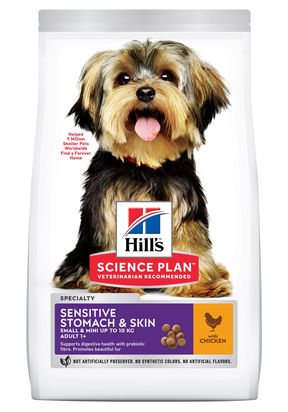 Hills Adult Sensitive stomach & skin, small & mini