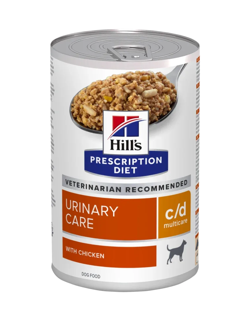 Hill's PRESCRIPTION DIET c/d Multicare Urinary Care dåsefoder til hunde med kylling