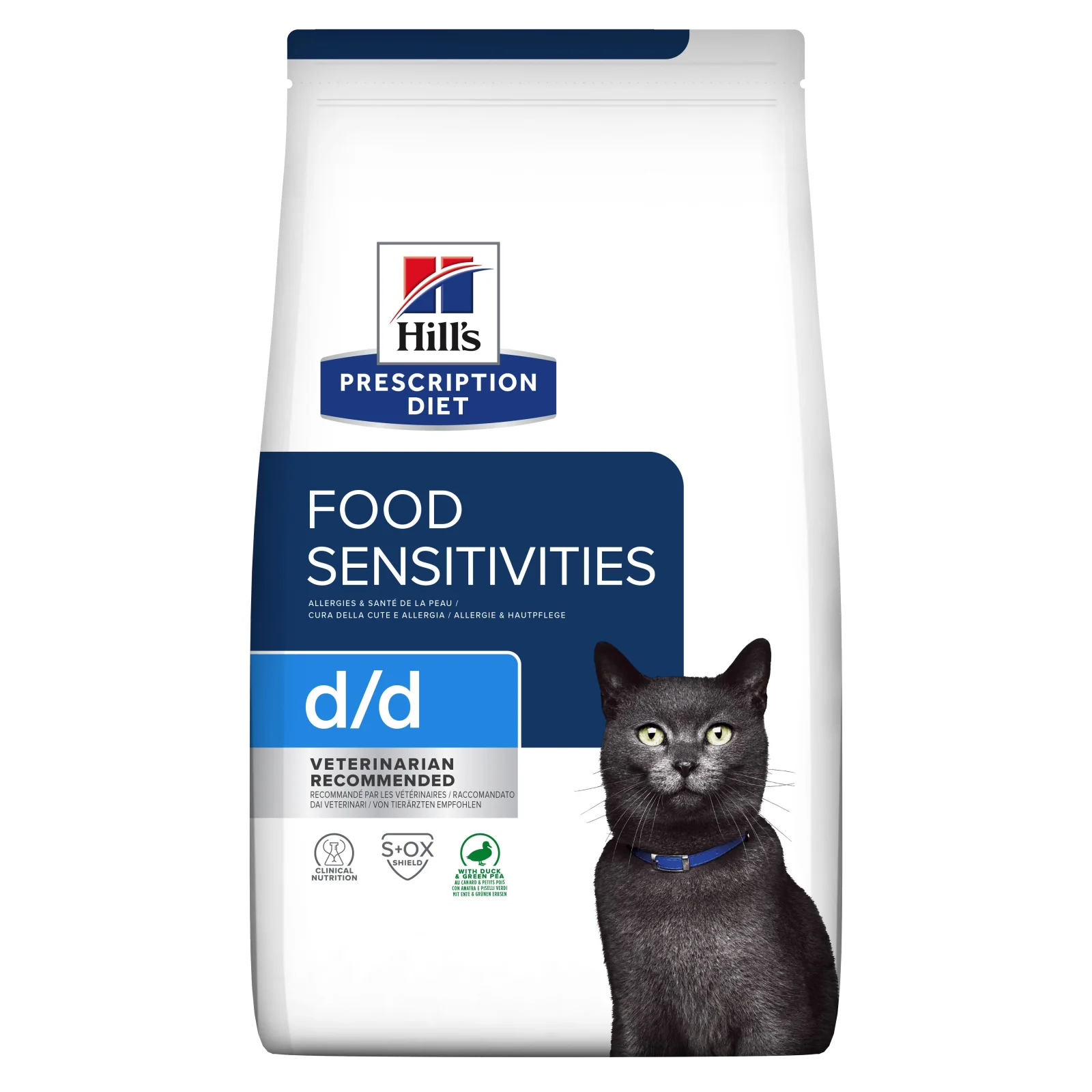Hill's PRESCRIPTION DIET d/d Food Sensitivities tørfoder til katte med and & ærter