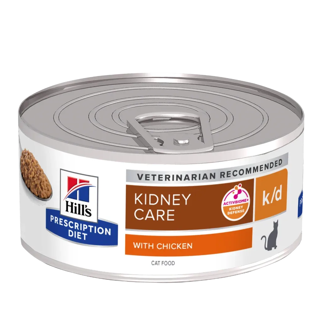 Hill's Prescription Diet k/d vådfoder til katte med kylling - 156 g - Image 2
