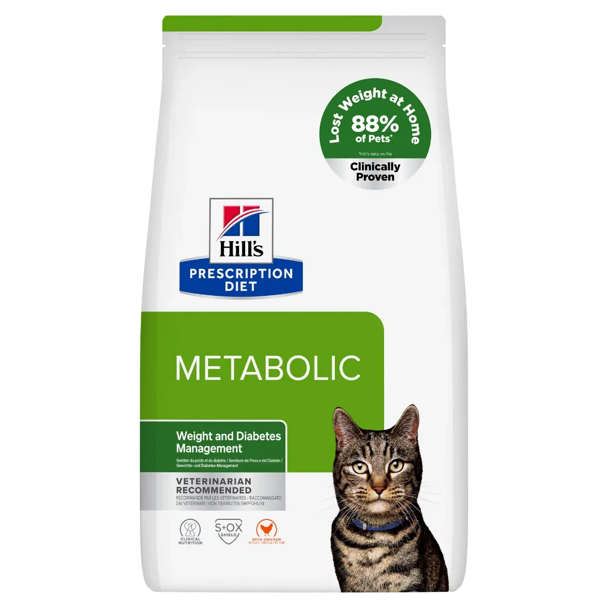 Hill's PRESCRIPTION DIET Metabolic Weight Management tørfoder til katte med kylling