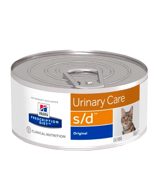 Hill's PRESCRIPTION DIET s/d Urinary Care vådfoder til katte med kylling 24x156g dåse