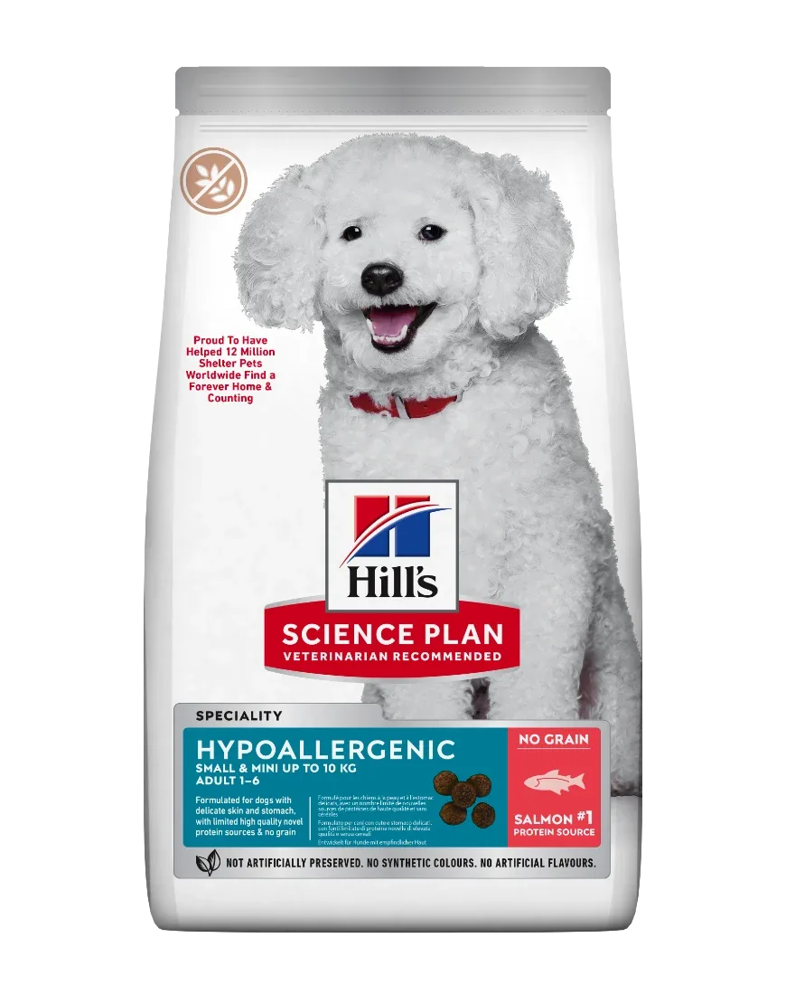 Hill's Science Plan - Canine Adult Hypoallergenic Small & Mini Salmon