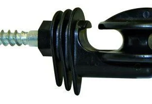 Hj.Isolator T/Reb M/Skrue 10 Stk
