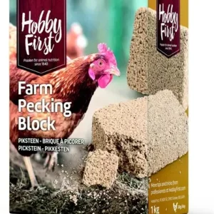 Hobby First Farm Pick Block – 1kg.
