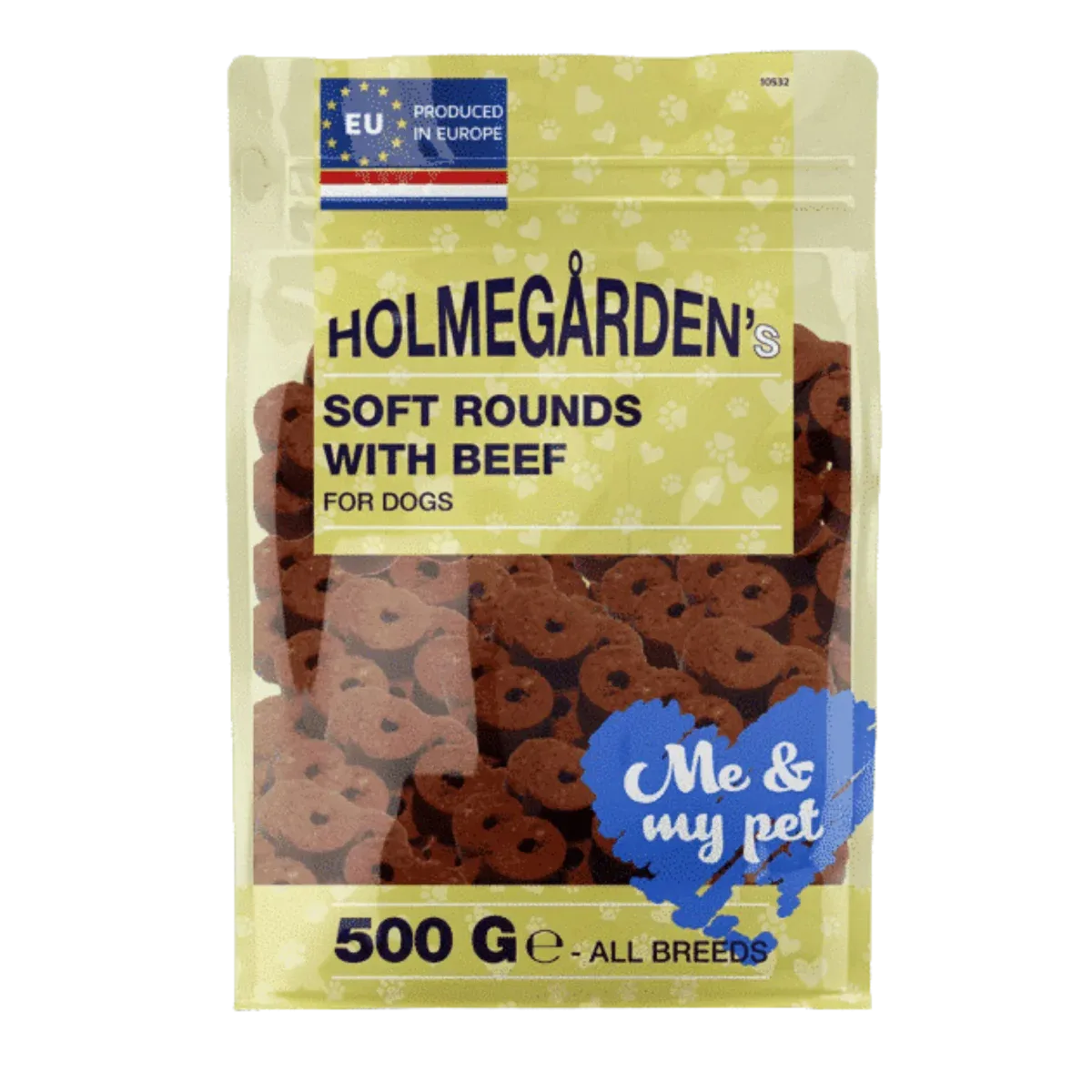 Holmegården – Runde Godbidder m. Okse, 500g