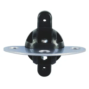 Horizont Ledstop Med Plade Sort 2Stk