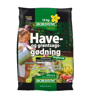 Hornum Have- og Grøntsagsgødning org. – 10 kg.
