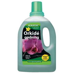 Hornum Orkide Gødning 2-2-2 – 350 ml.