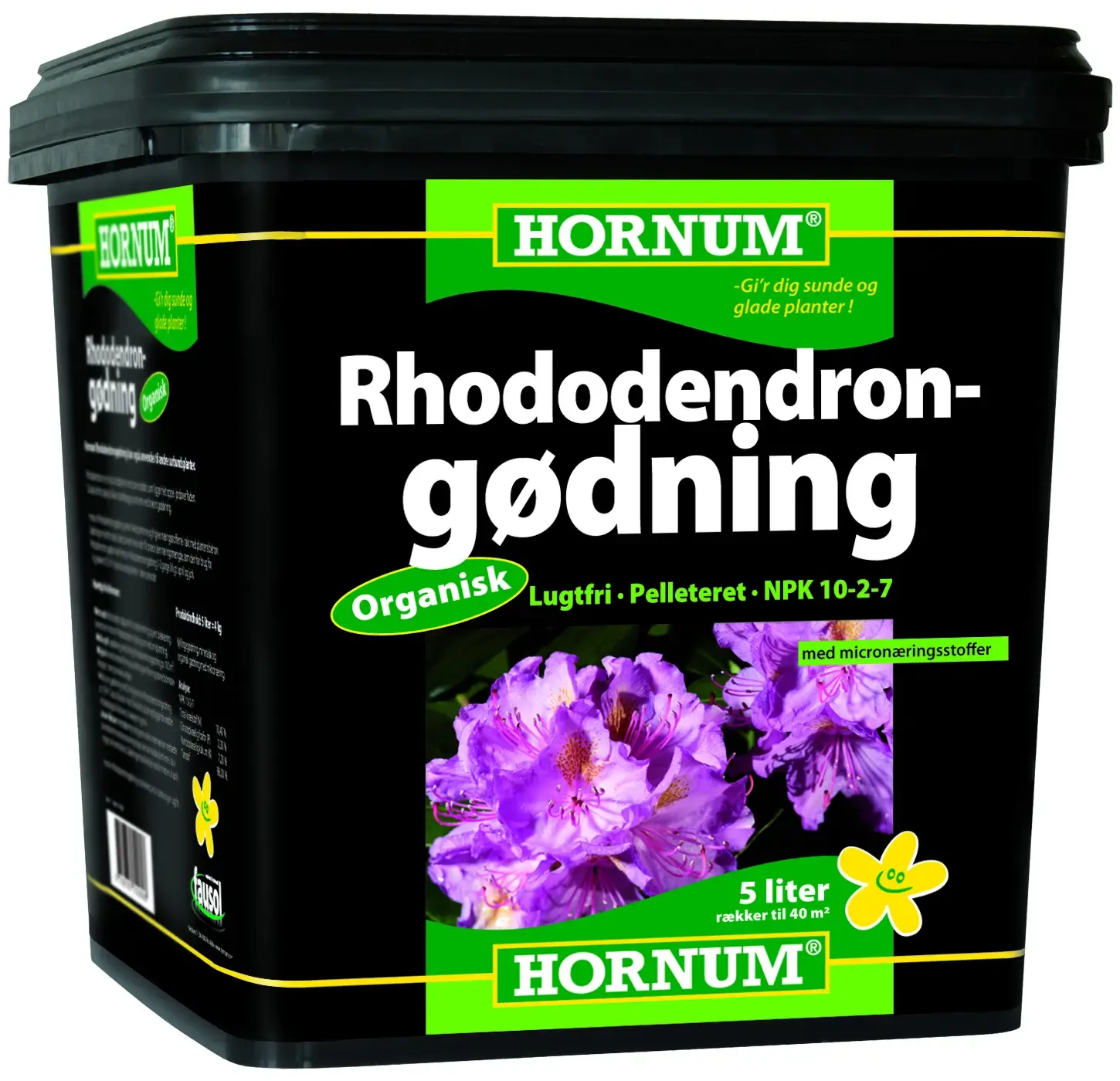 Hornum Rhododendron gødning org. – 5 ltr.
