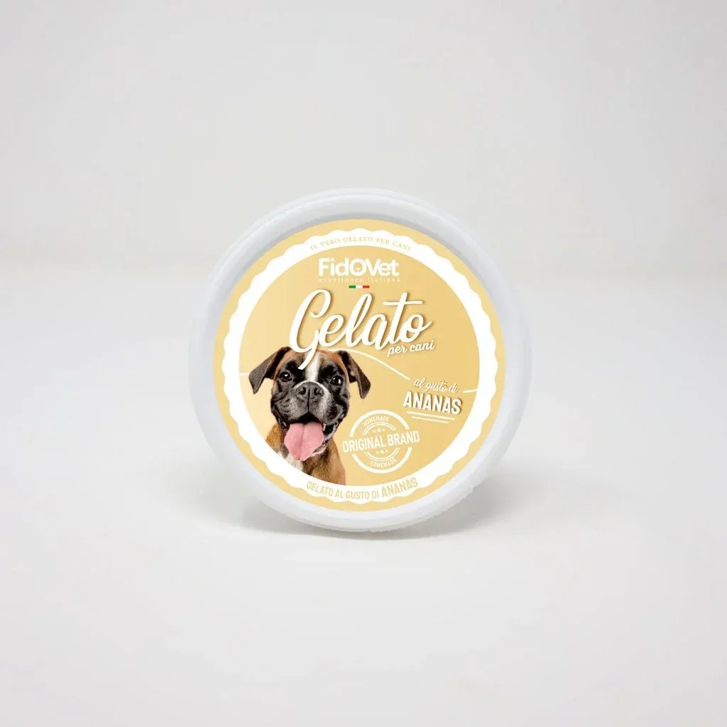 Hunde-Is -Gelato Ananas