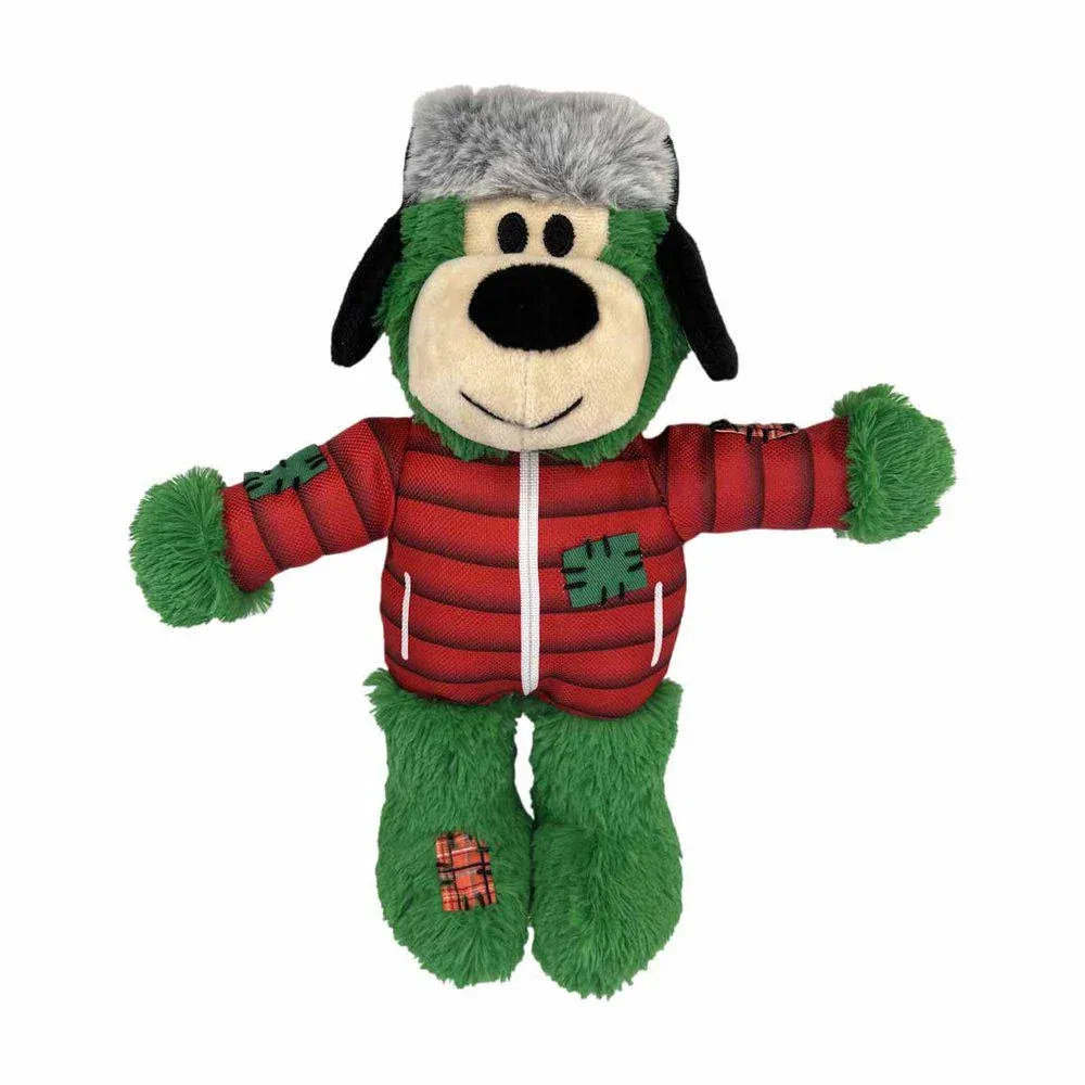 Hundebamse fra kong - Holiday Wild Knots Bear - Image 2