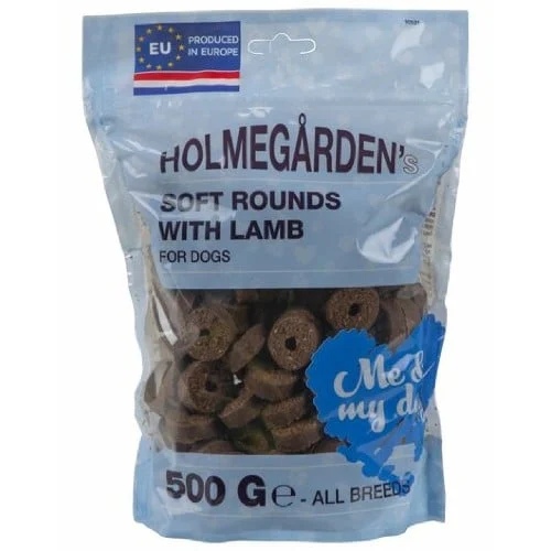 Hundegodbidder 500 gr. lam – Holmegården