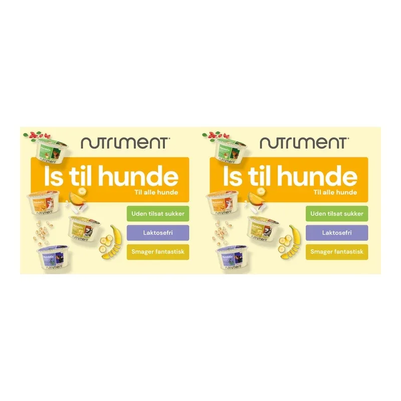 Hundeis banan & jordnød 90ml - Image 2