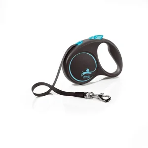 Hundeline Design S 5 m blå