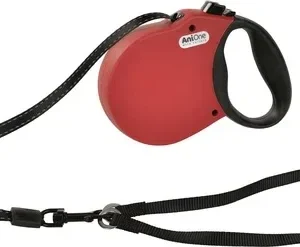 Hundeline Soft Belt medium 5 m <25kg rød