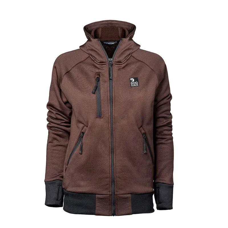 Hundelufter Hoodie XS Bison remix (brun)