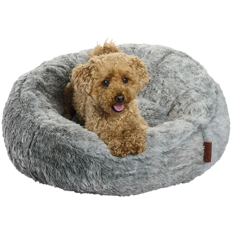 Hundeseng Fluffy Copenhagen L grå - Image 2