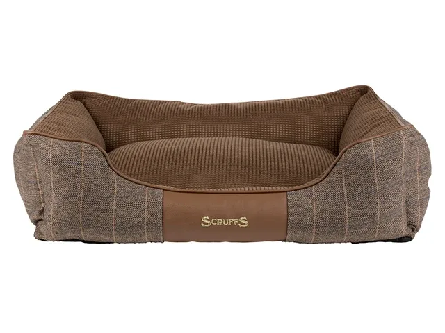 Hundeseng "Scruffs Window" brun - Luksus og lækker!