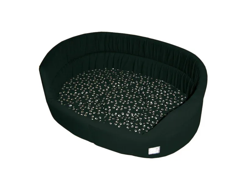 Hundeseng sort 53 x 39 x 22 cm