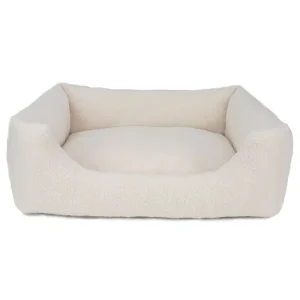 Hundeseng Teddy M 70x60x23cm creme