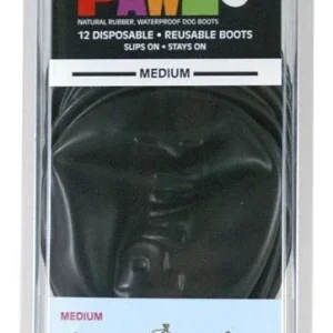 Hundesko medium 7,6 cm sort