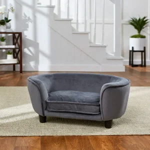 Hundesofa Coco 67,31 x 40,64 x 27,94 cm grå
