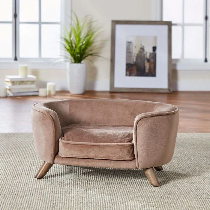 Hundesofa Romy 67,31 x 40,64 x 30,48 cm stone