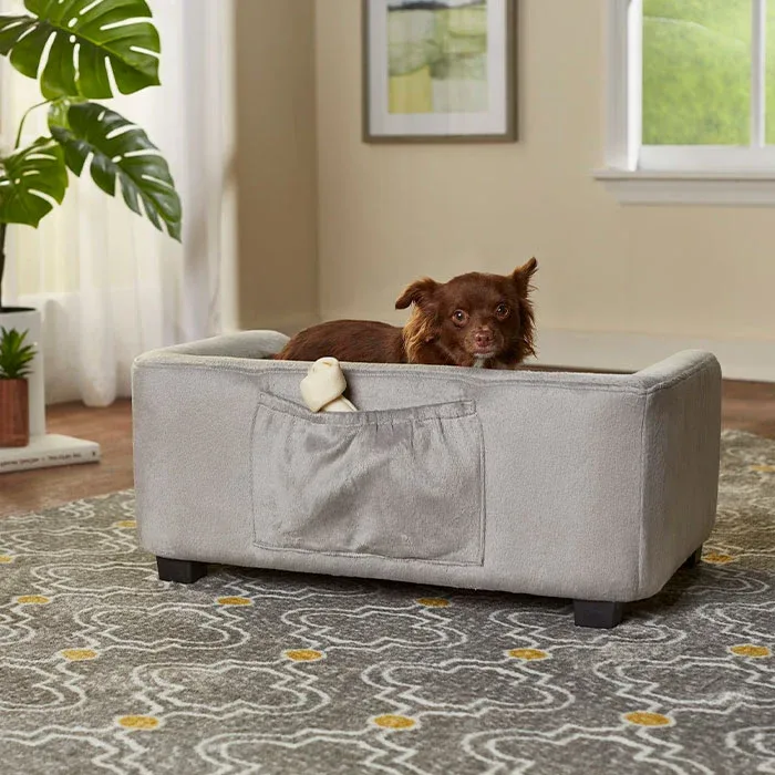 Hundesofa Surrey 66,04 x 40,64 x 27,94 cm grå - Image 2