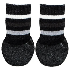 Hundesokker Non-slip L-XL 2 stk/pk sort