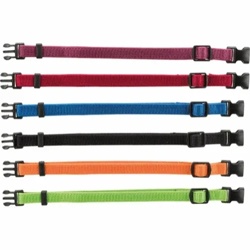 Hvalpehalsbånd S-M, 17-25cm/10mm, hundehalsbånd