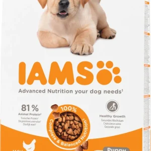 Iams Puppy Large med kylling hundefoder