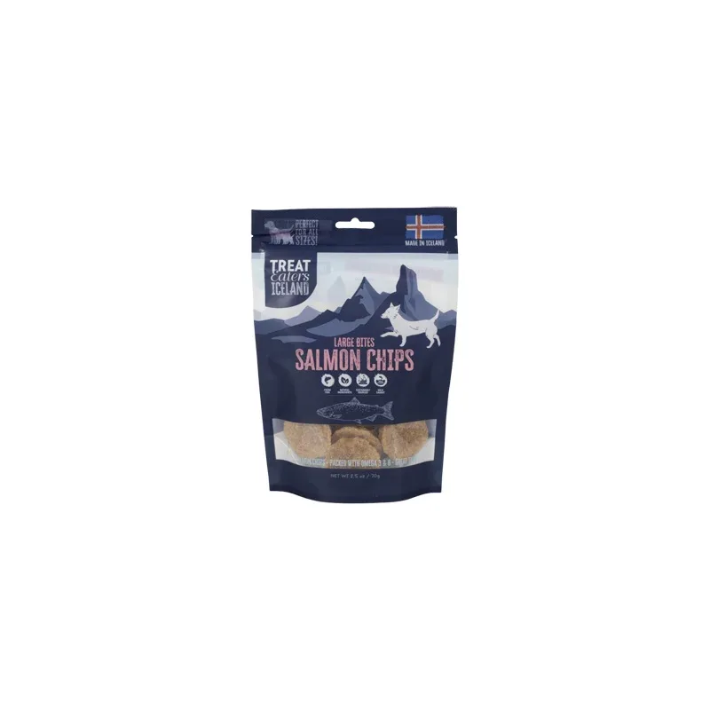 Iceland Salmon Chips Large Bites 70 g