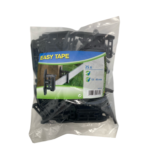 Isolator t/bånd og reb, 10-40 mm. – 25 stk.