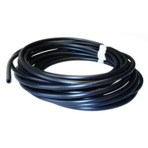Isolatorrør sort med 4 mm hul 12 m