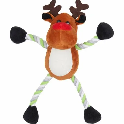 JUL julemand eller rensdyr med reb & julehygge, 28cm - Image 2