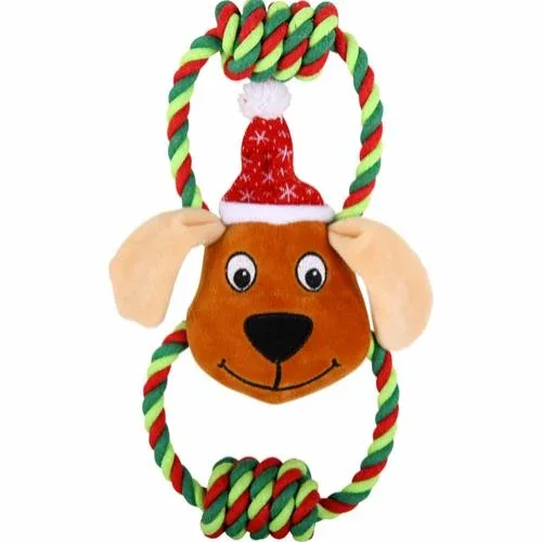 JULEbamse med reb & julehygge, 30cm - Image 2