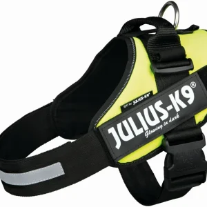 Julius K9 Power-Sele L 66-85cm gul