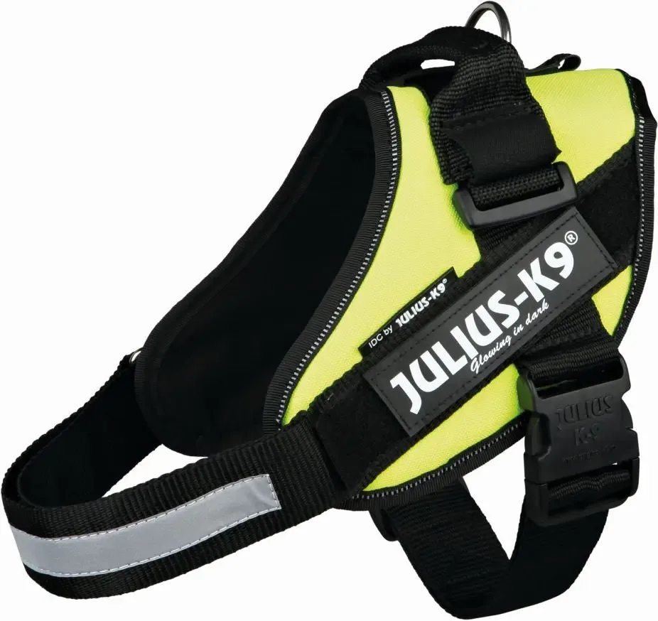 Julius K9 Power-Sele M 58-76cm gul