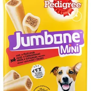 Jumbone Mini Okse 4 stk 160 g