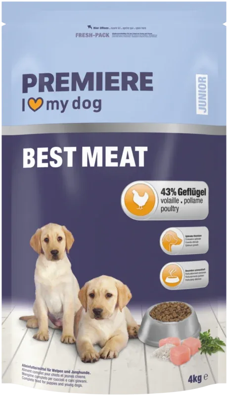 Junior Best Meat 4 kg fjerkræ