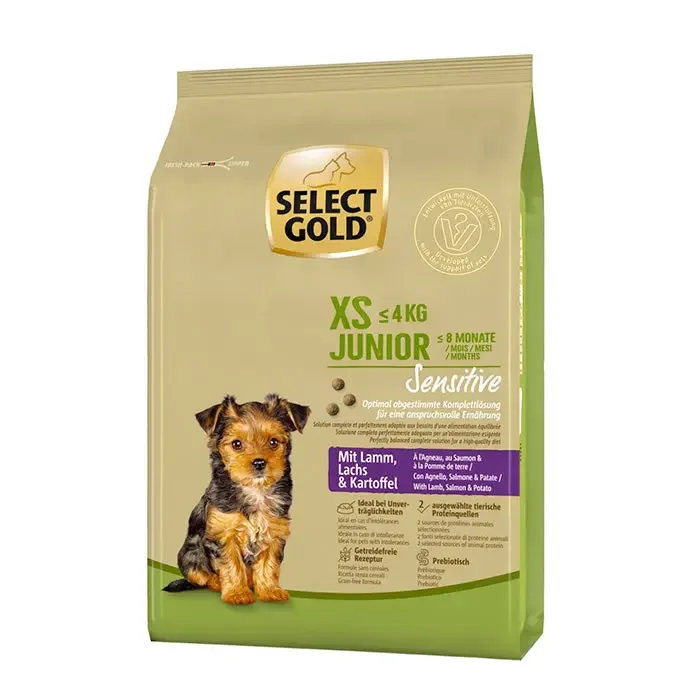 Junior Sensitive X-Small lam & laks 1 kg