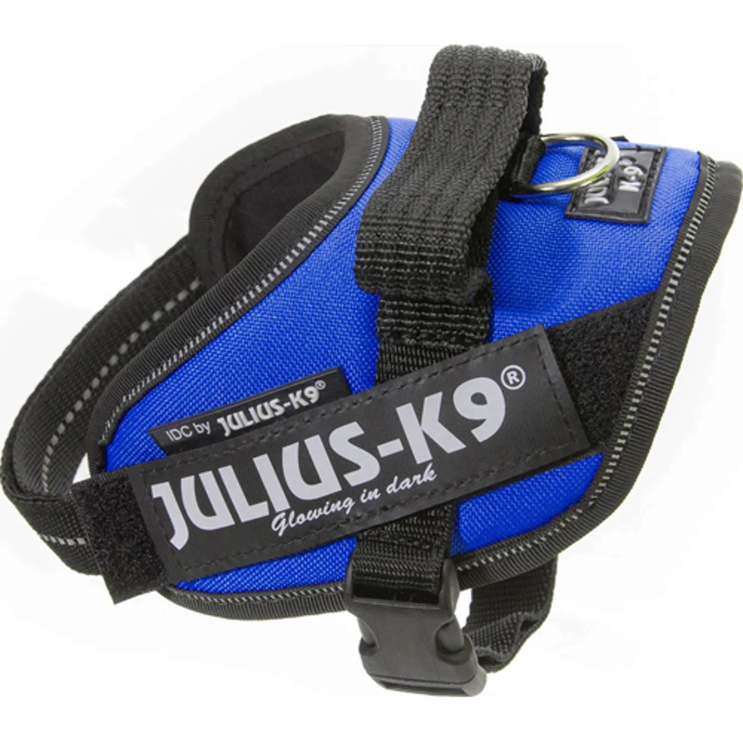K9 IDC sele, str.: Mini-Mini, blå 40-53 cm