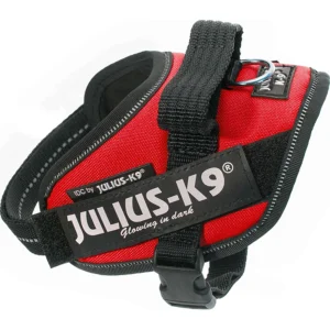 K9 IDC sele, str.: Mini-Mini, rød 40-53 cm