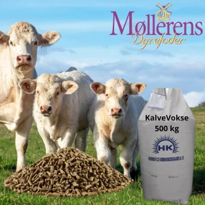 KalveVokse fuldfoder 500 kg bigbag LEVERET