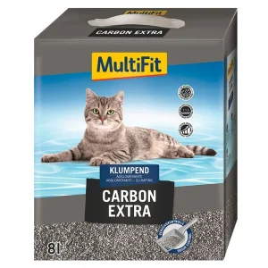 Kattegrus Carbon Extra klumpende 8 l