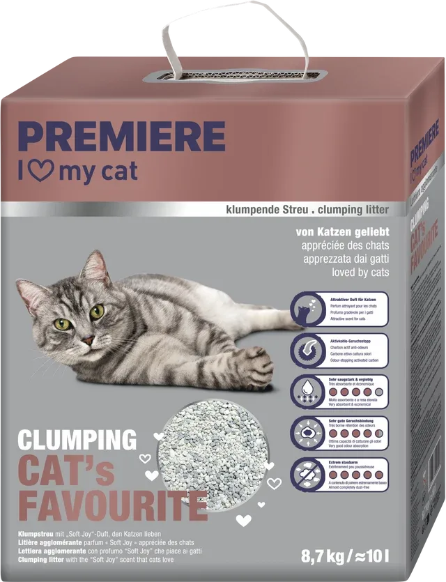 Kattegrus Cat's Favourite klumpende 10 l