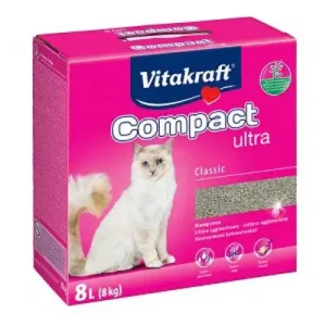 Kattegrus Compact Ultra classic klumpende 8 kg / 8 l